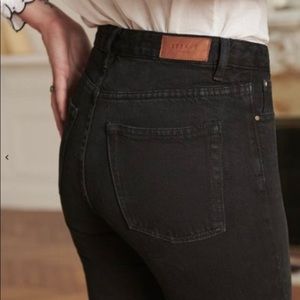 Sezane black jeans
